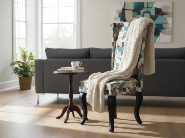 Mosaic Wing Chair